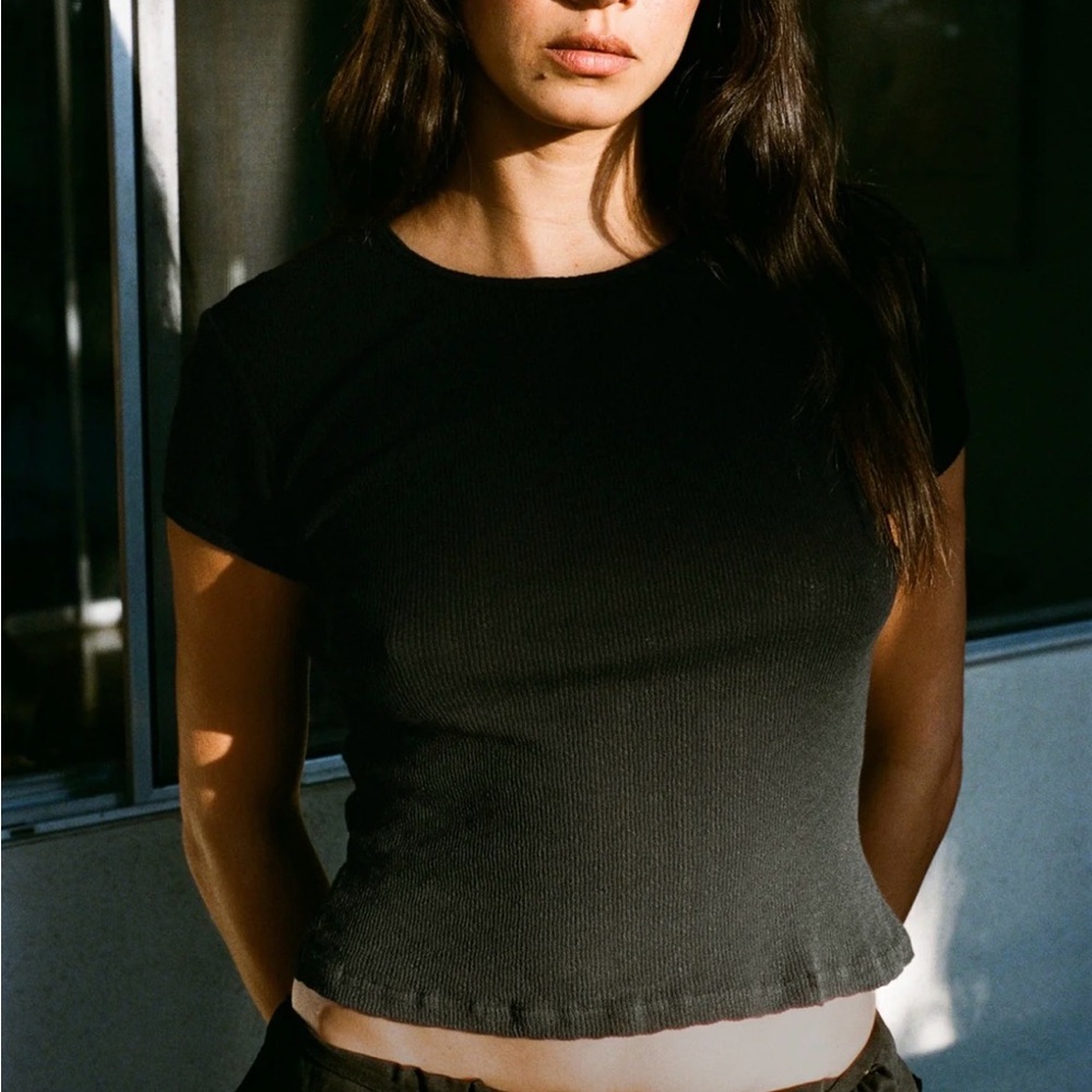 Gil Rodriguez Pointelle Tee